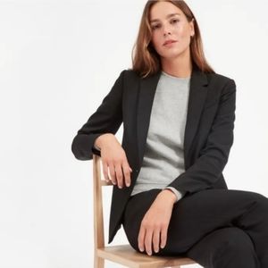 Everlane Black Wool Blazer size 2